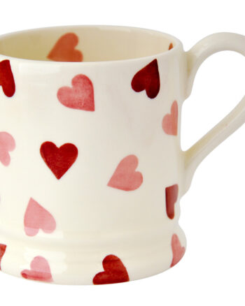 Emma Bridgewater - Pink Hearts Half Pint Mug