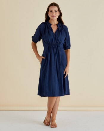 Betty Basics - Navy Blue Emery Dress