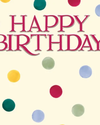 Emma Bridgewater - Polka Dots Birthday Greeting Card