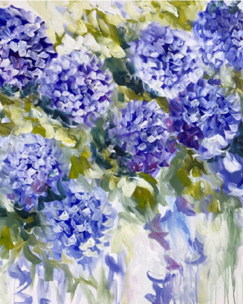 Amanda Brooks - Cascading Hydrangea Coaster