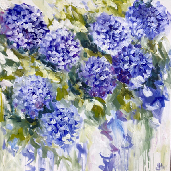 Amanda Brooks - Cascading Hydrangea Coaster