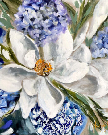 Amanda Brooks - Hamptons Magnolia Coaster