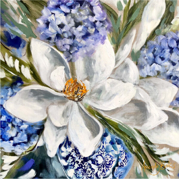 Amanda Brooks - Hamptons Magnolia Coaster