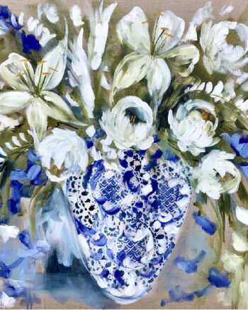Amanda Brooks – Tulip Lily Bouquet Coaster