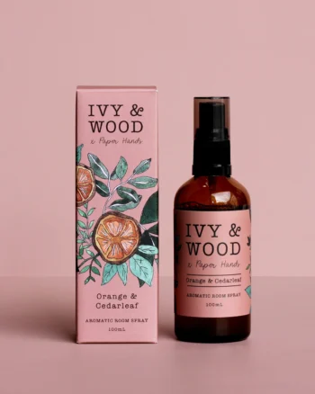 Ivy & Wood - Botanical Orange & Cedarleaf Room Spray
