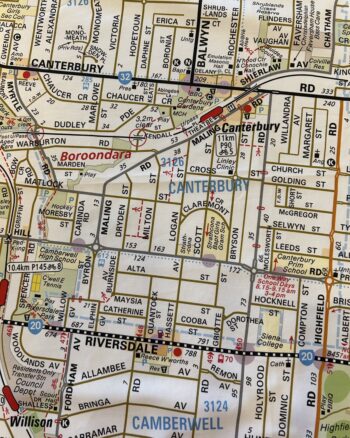 Canterbury 3126 Tea Towel