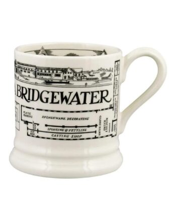Emma Bridgewater - Factory Plan Half Pint Mug
