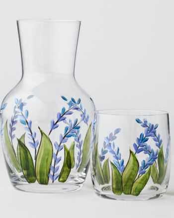 Wisteria Carafe Drinking Set