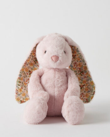 Pale Pink Plush Bunny