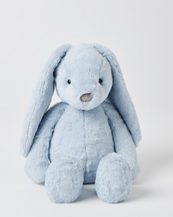 Pale Blue Plush Bunny Medium