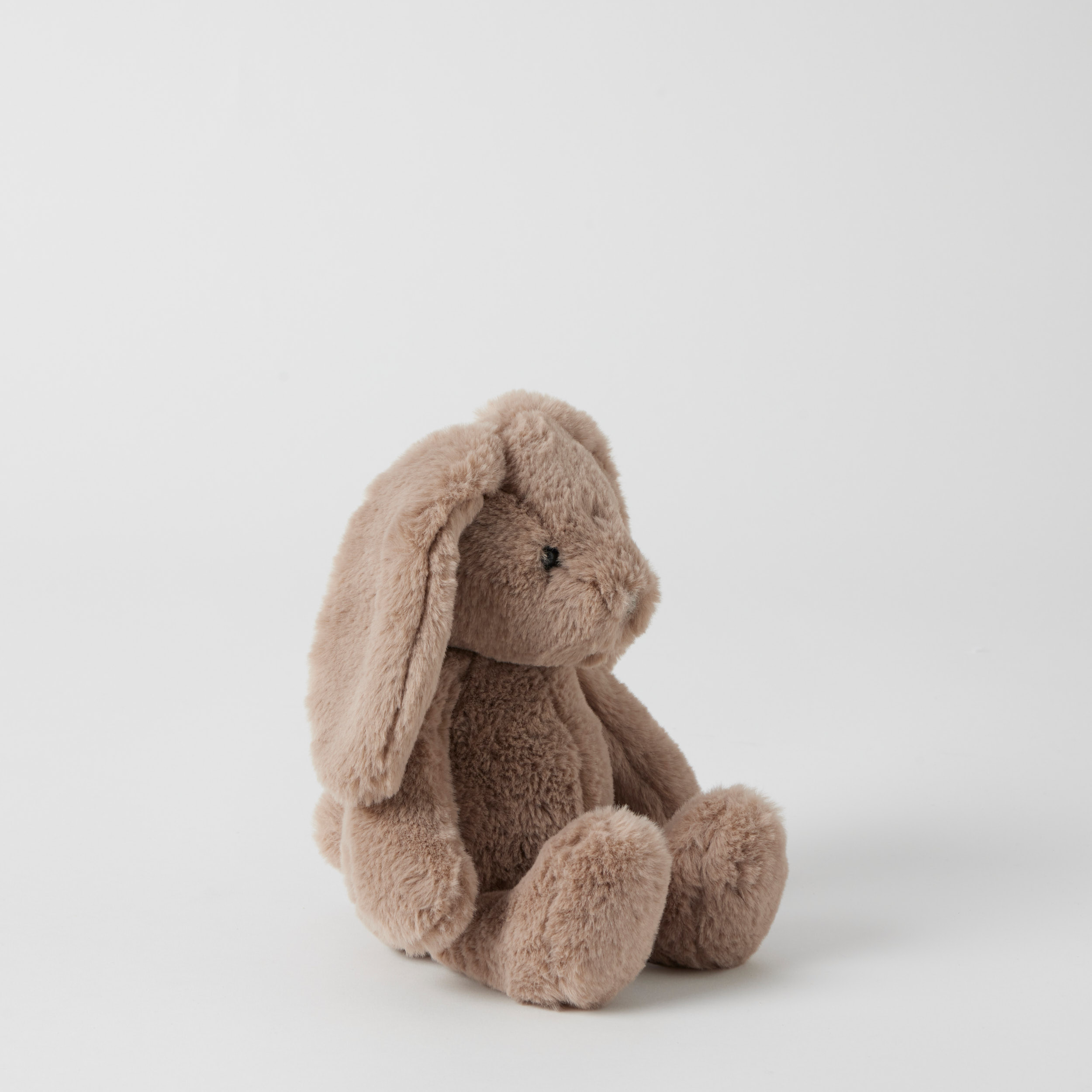 Taupe Plush Bunny Small - Image 2