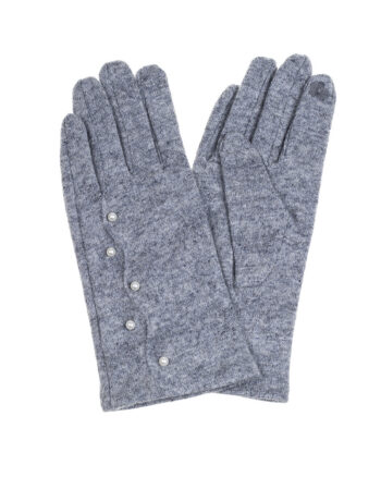 Marle Grey Pearl Bead Glove
